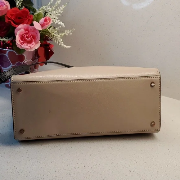 KATE SPADE 3 tone Saffiano leather crossbody bag - Picture 6 of 12